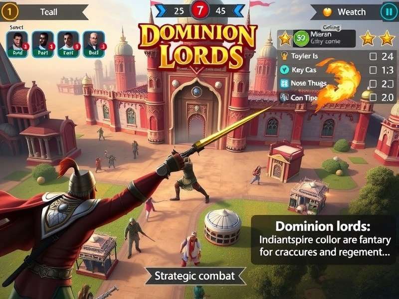 Dominion Lords Strategy Guide Showing City Building and Resource Management