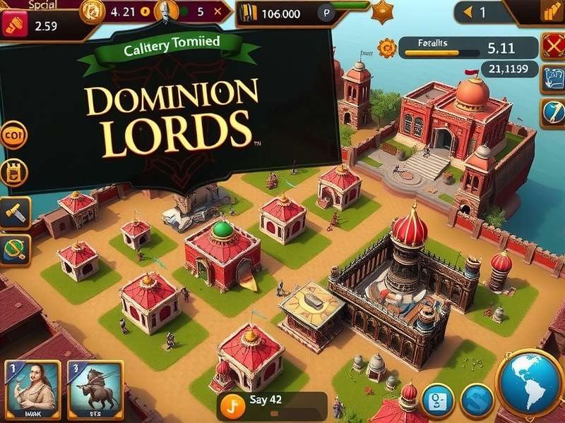 Dominion Lords Multiplayer Battle Scene Showing Strategic Combat